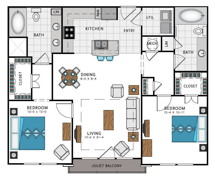 B4C floor plan