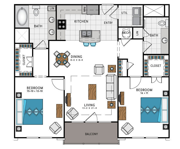 B5C floor plan