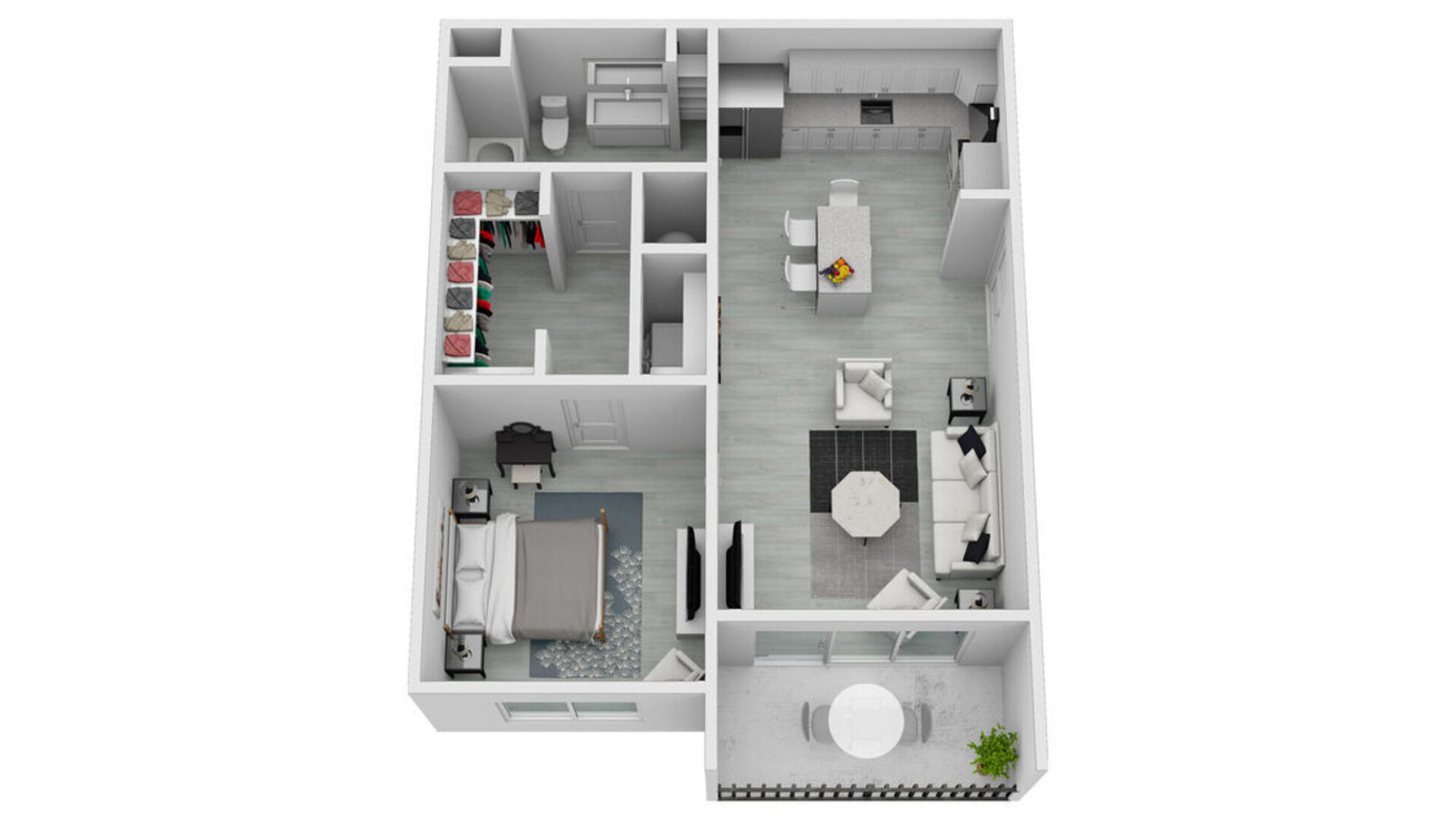 1 Bedroom Apartment – 2944 Landrum Drive Southwest #2303, Atlanta, GA 30311