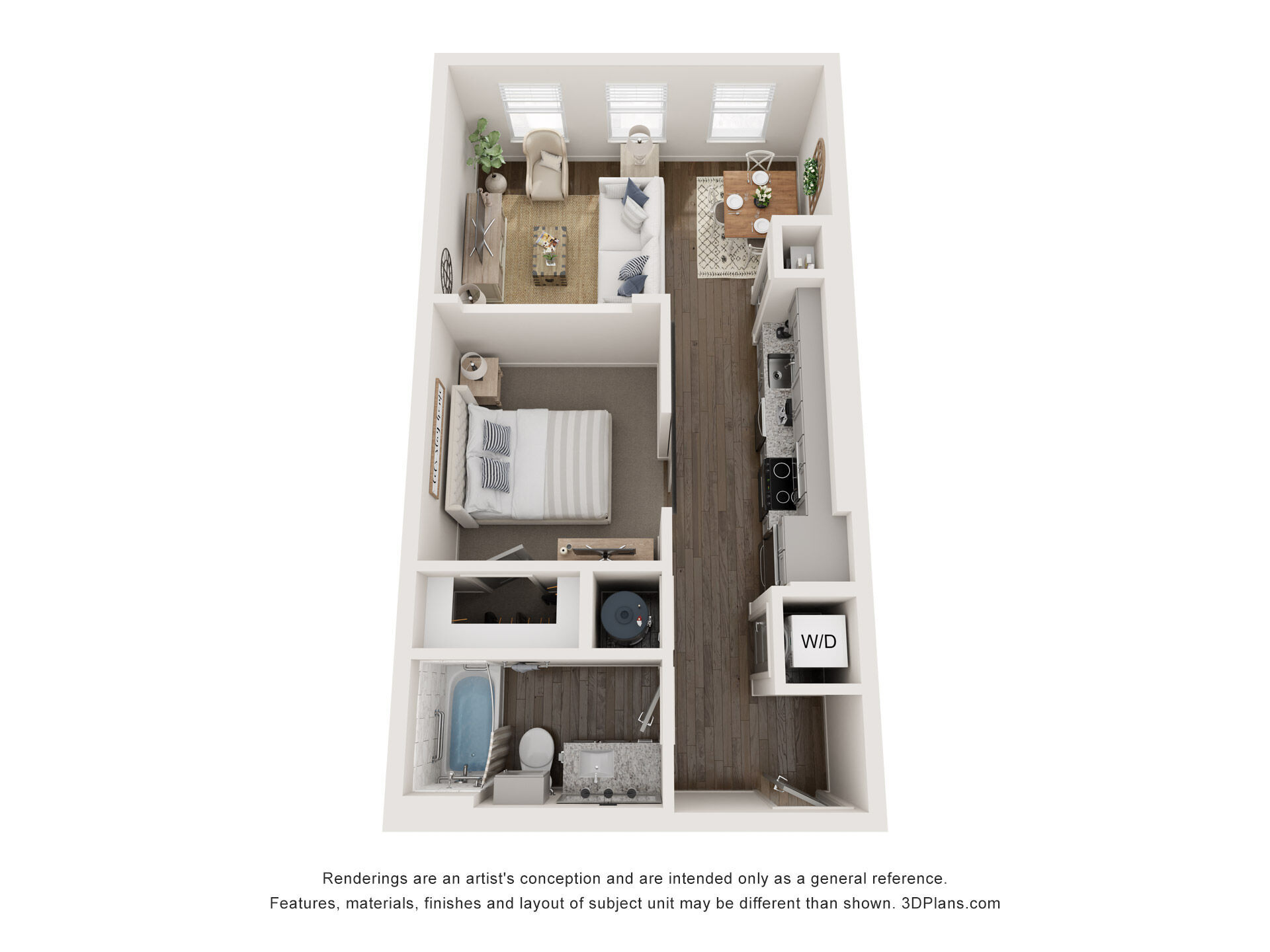 A1 floor plan