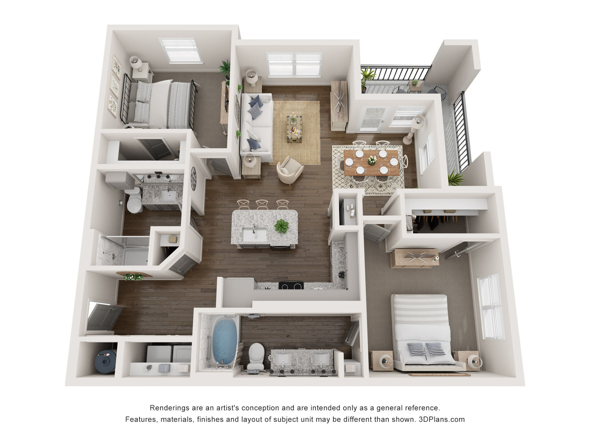 B2 floor plan