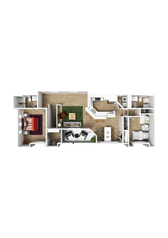 Diamond floor plan
