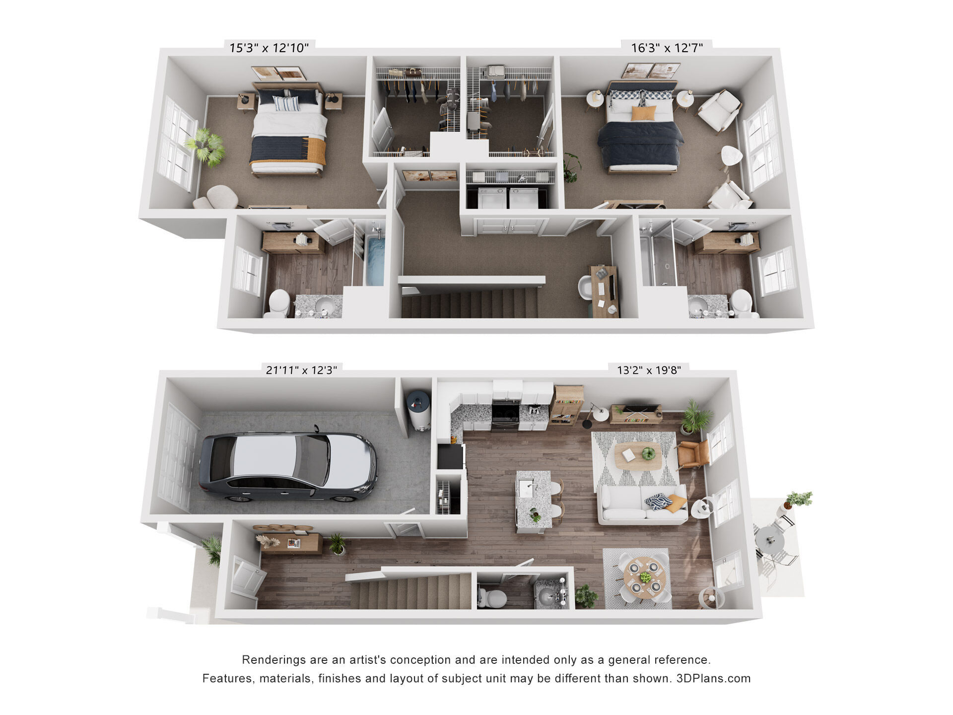 Riviera Townhome floor plan