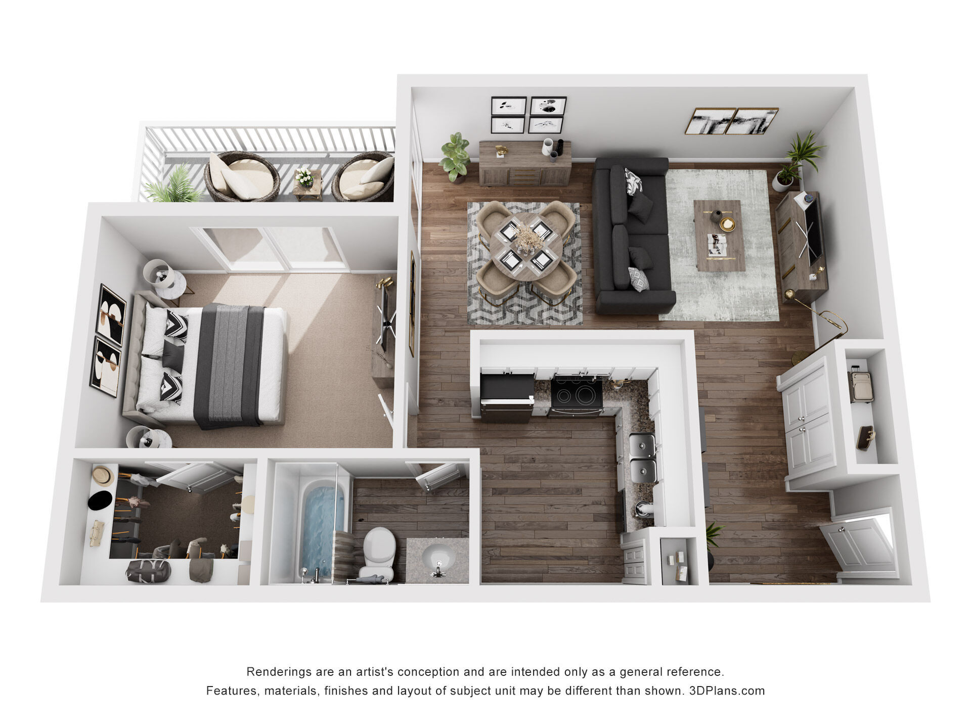 A2 floor plan
