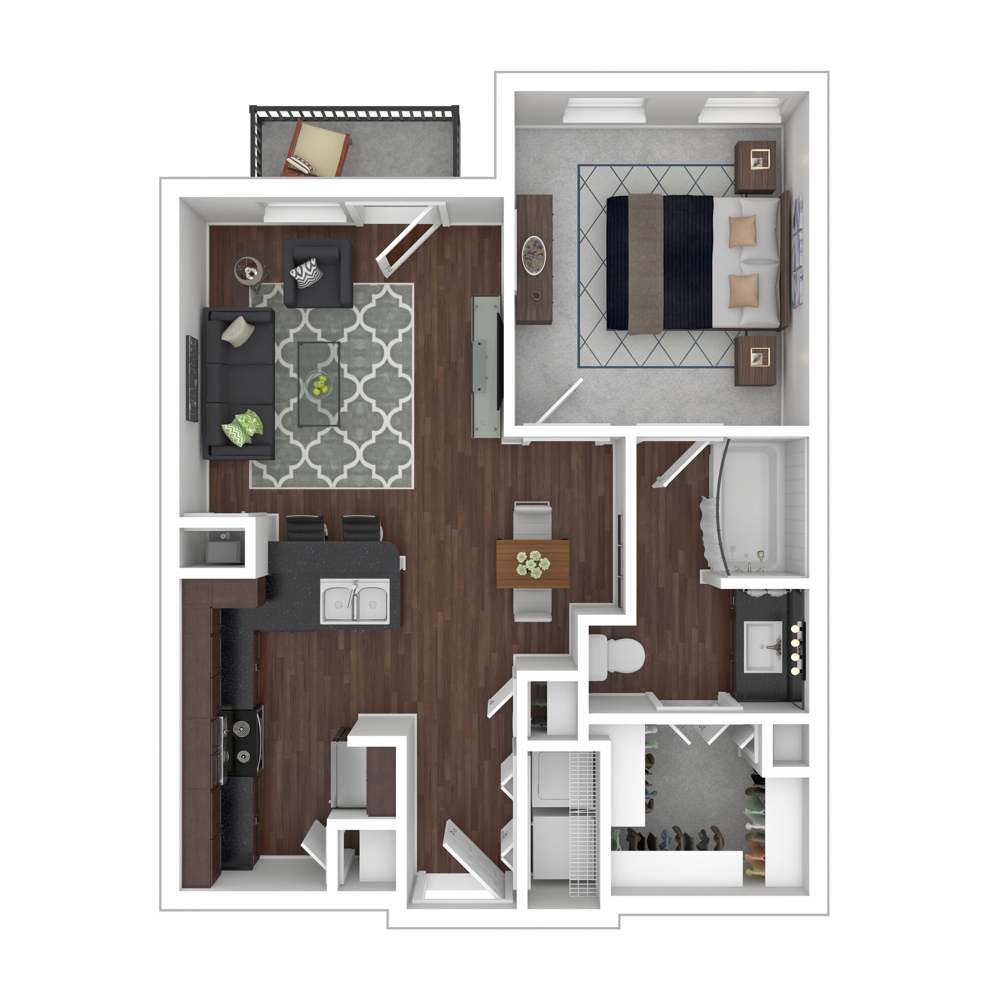 A1 Bluff floor plan