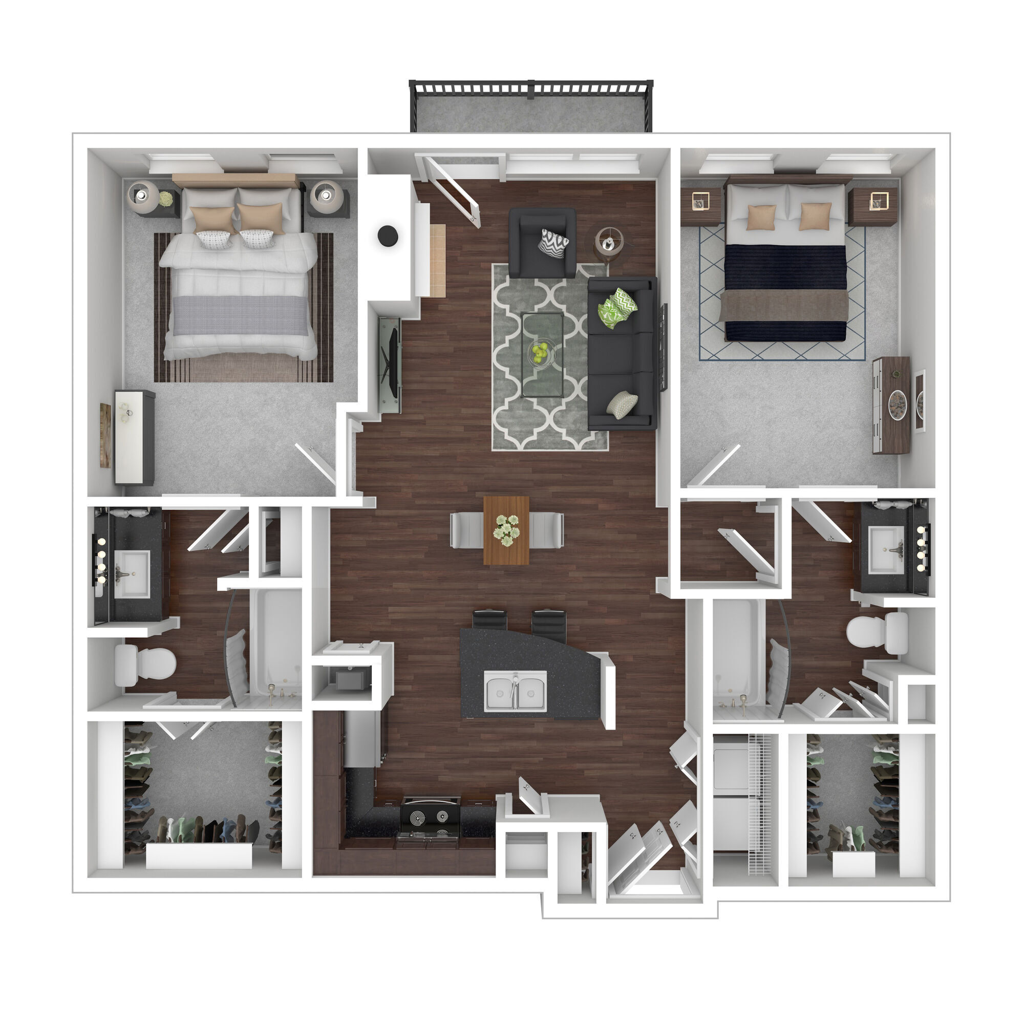 B2 Bluff floor plan