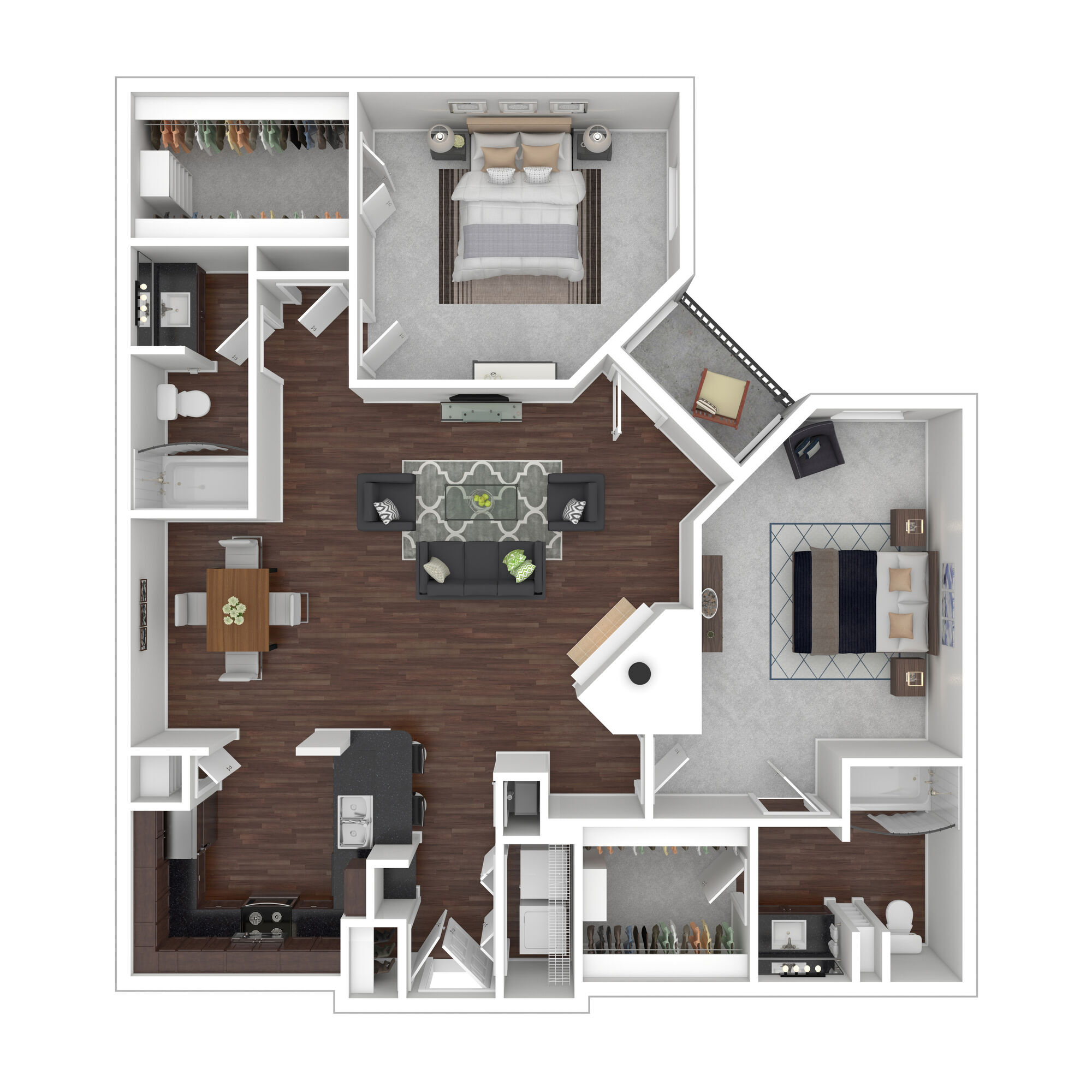 B3 Bluff floor plan