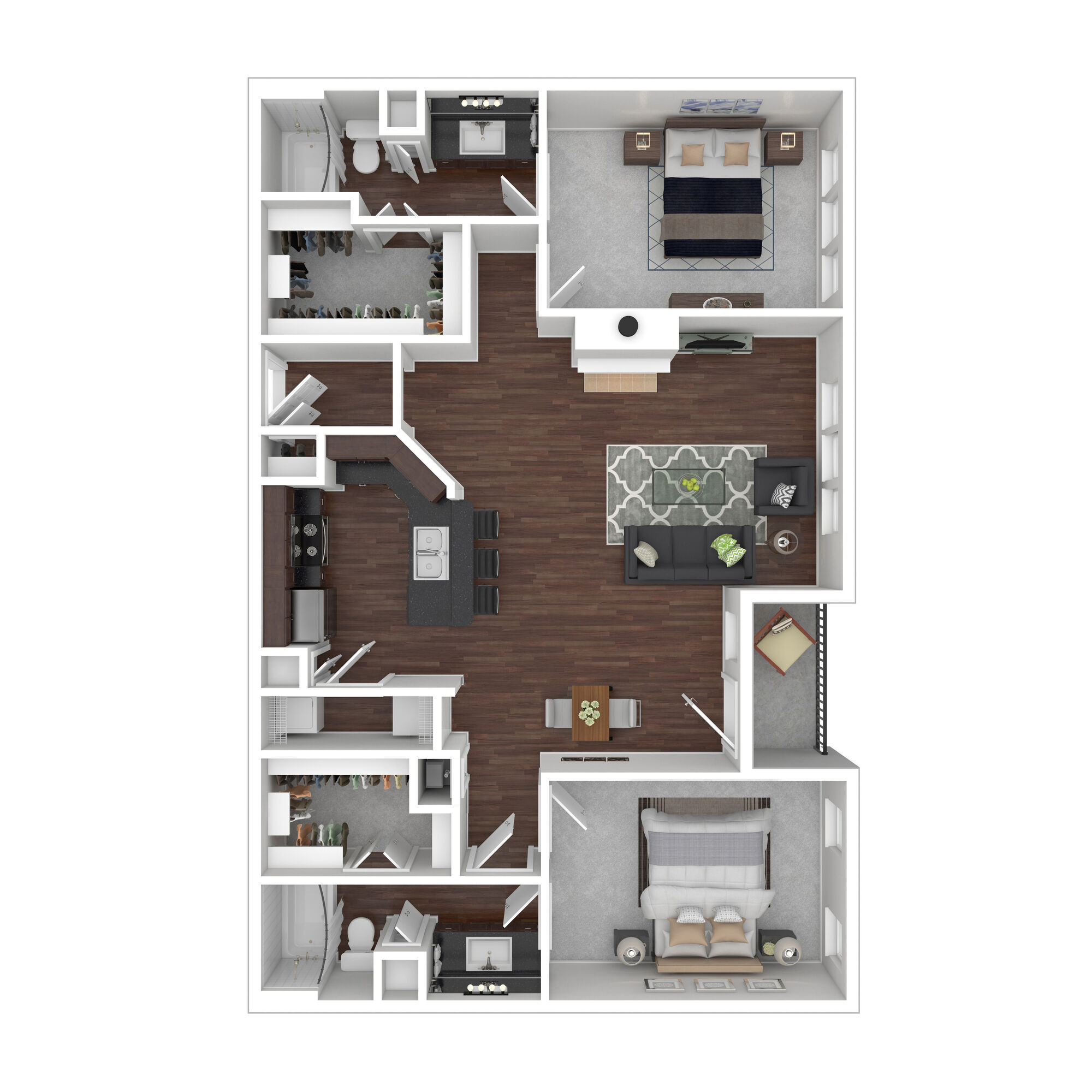 B4 Bluff floor plan