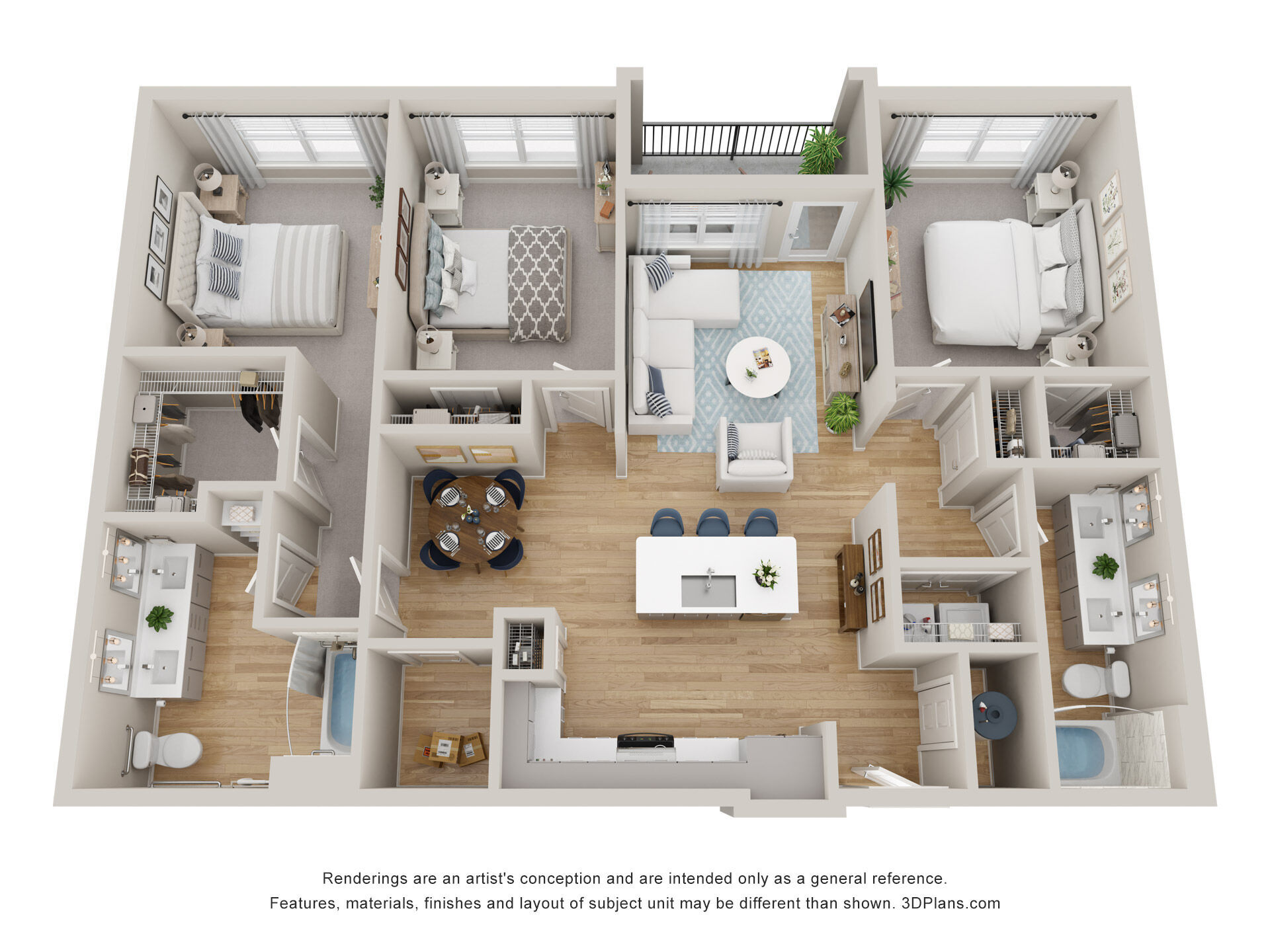 C1 ADA floor plan