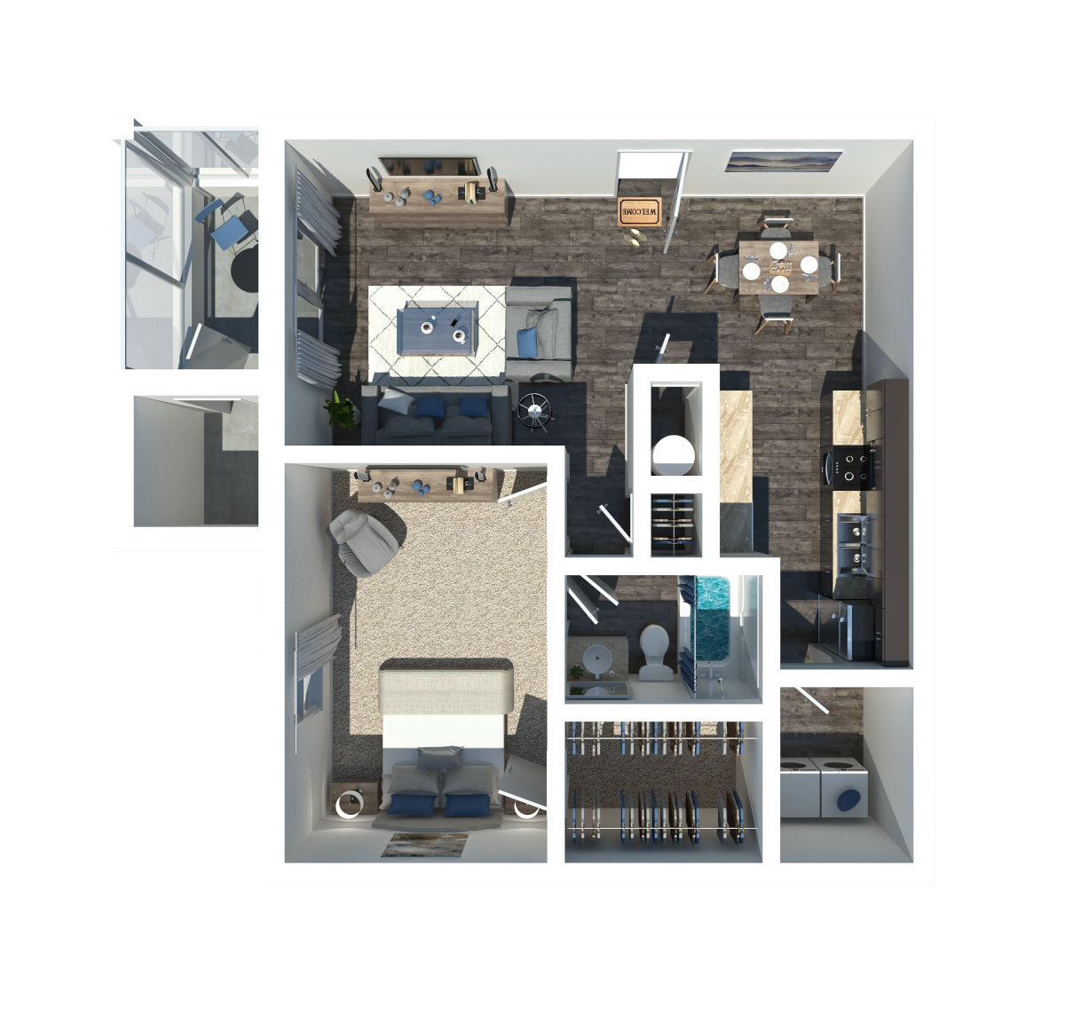 Dandelion floor plan
