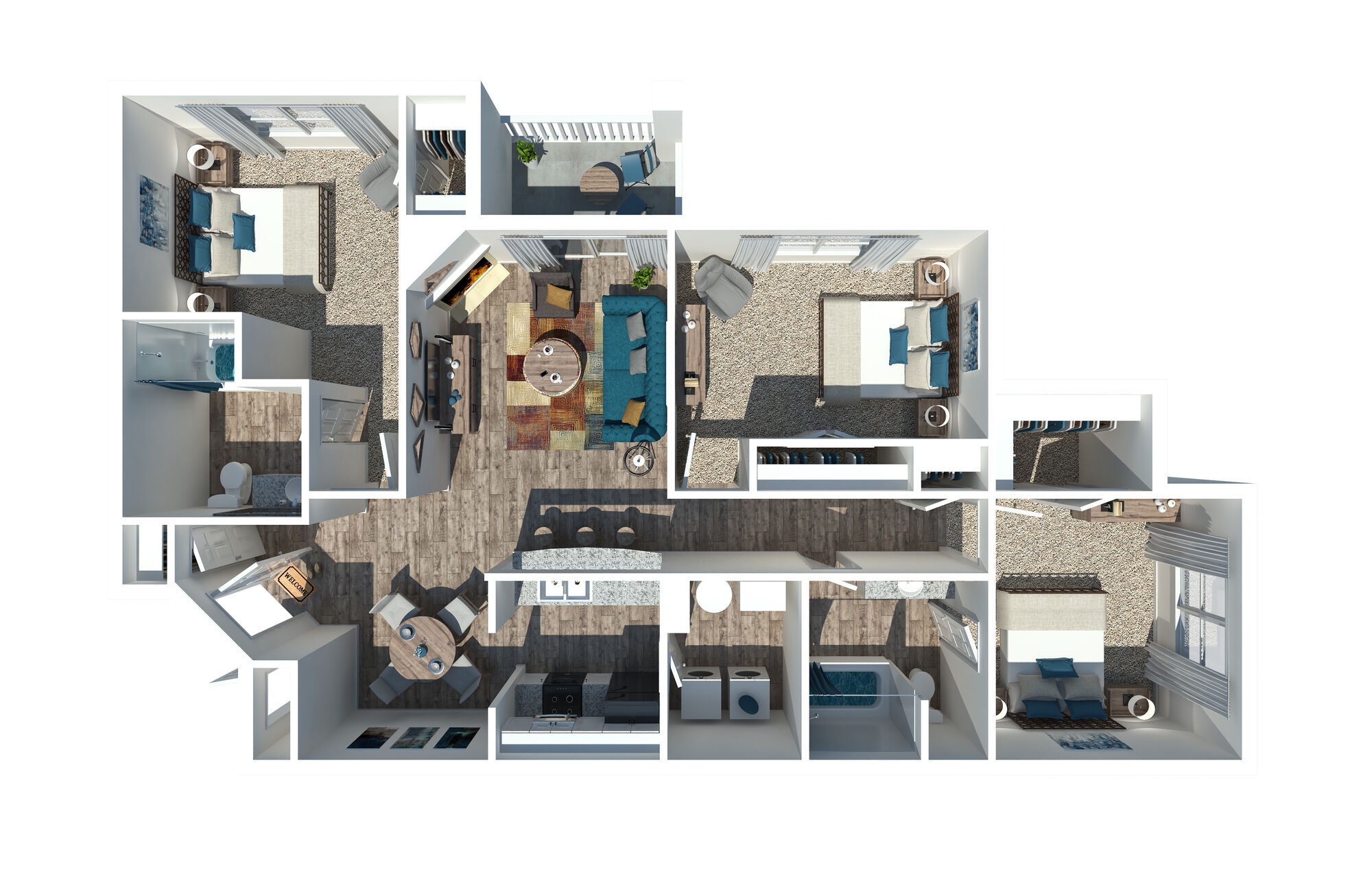 The Magnolia floor plan