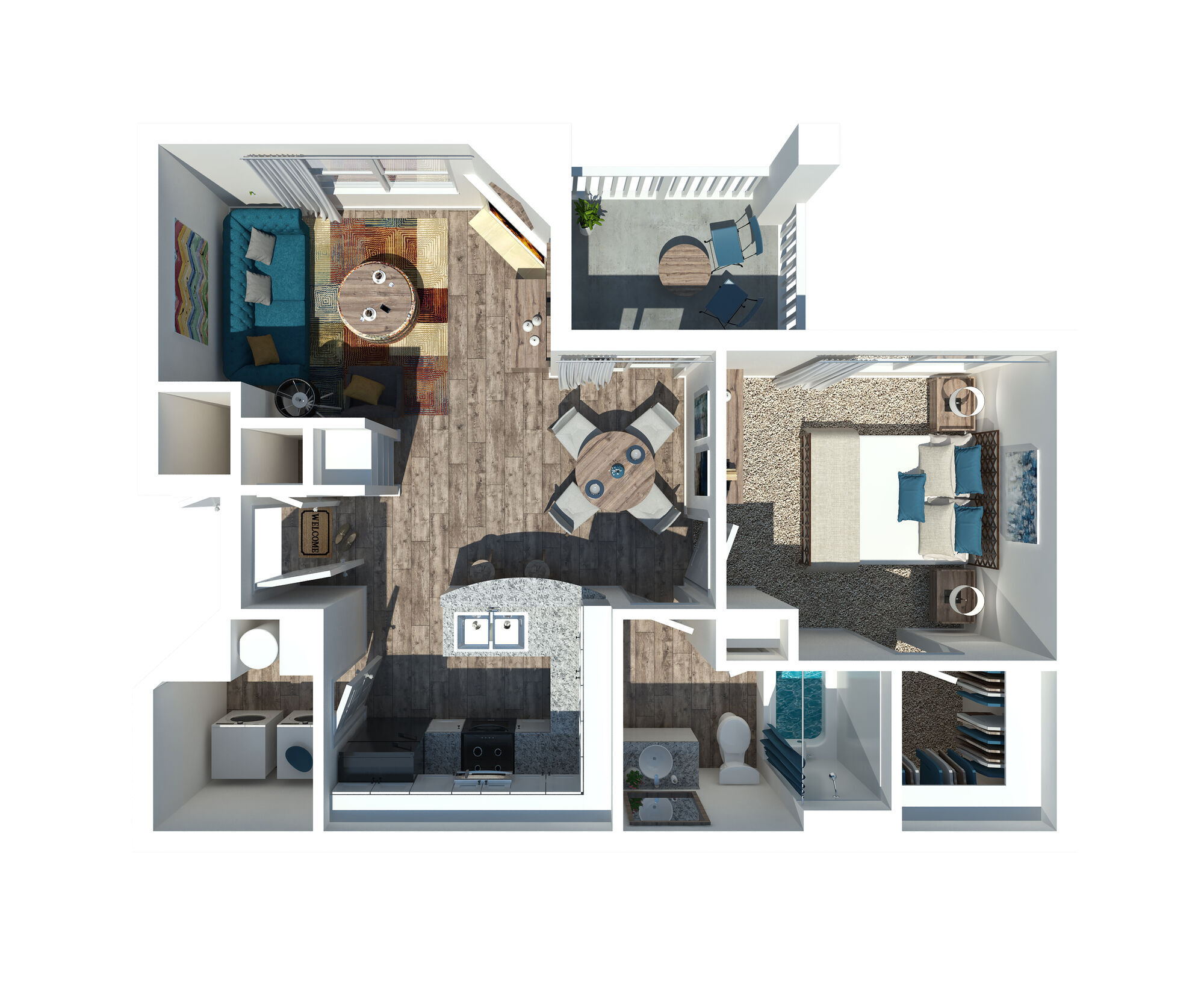 The Oak floor plan