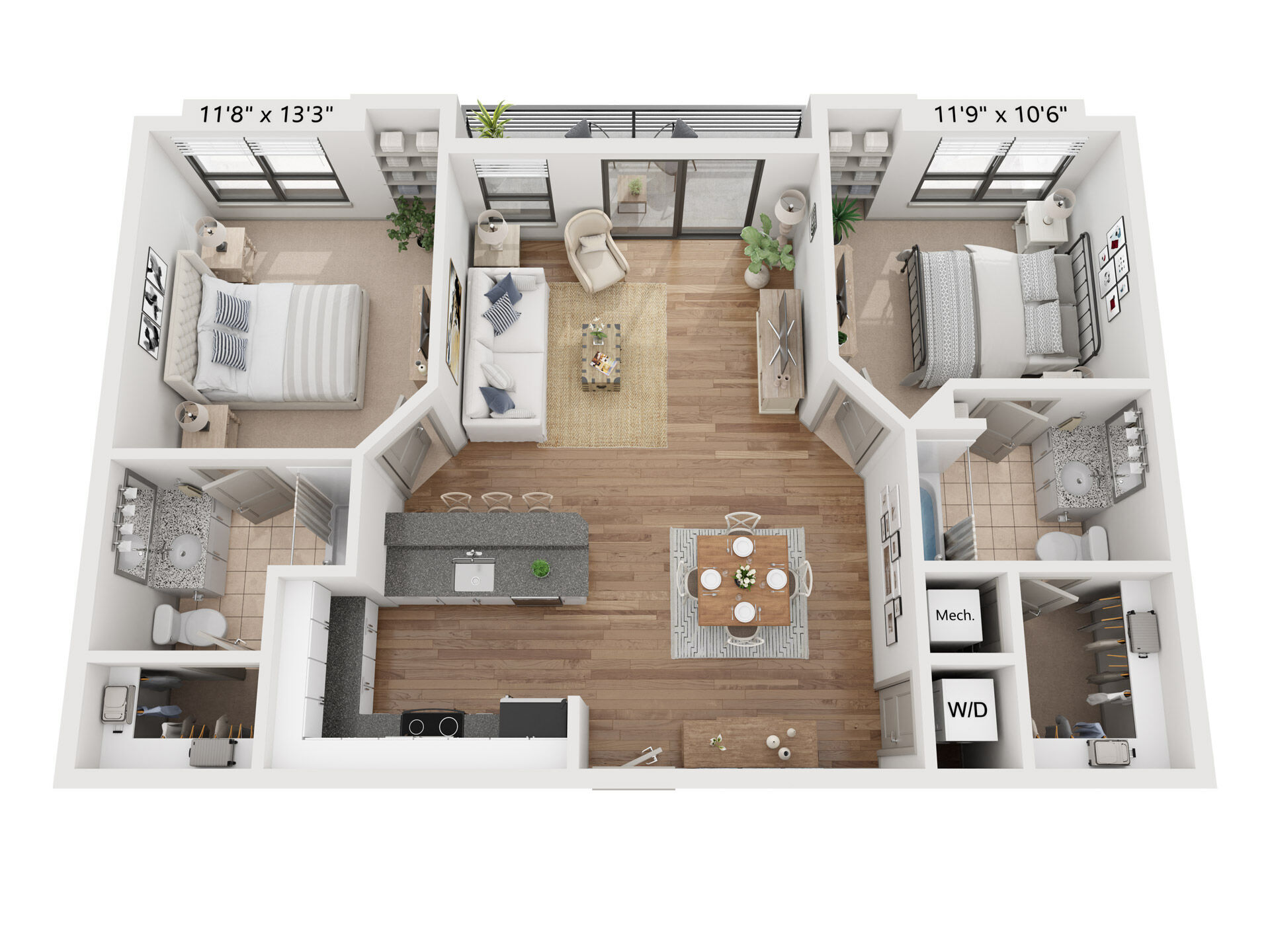The Rhett Deluxe floor plan