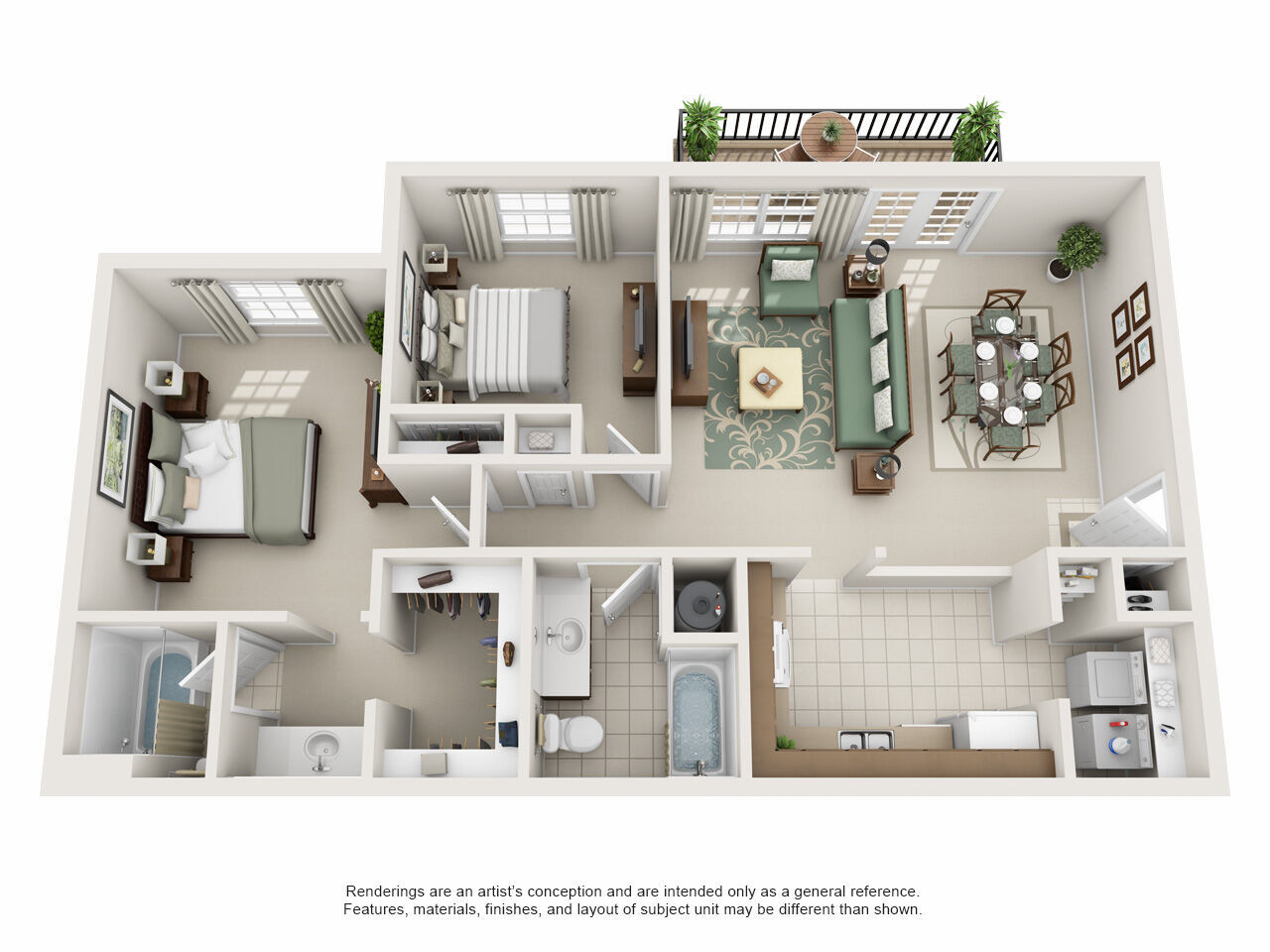 Channing Luxe floor plan