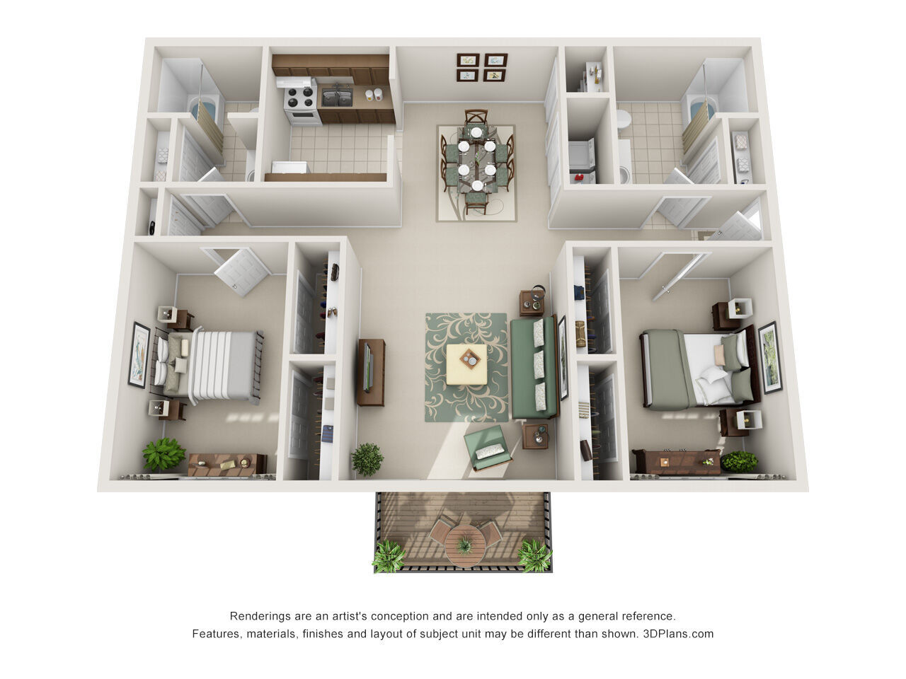 Claire floor plan