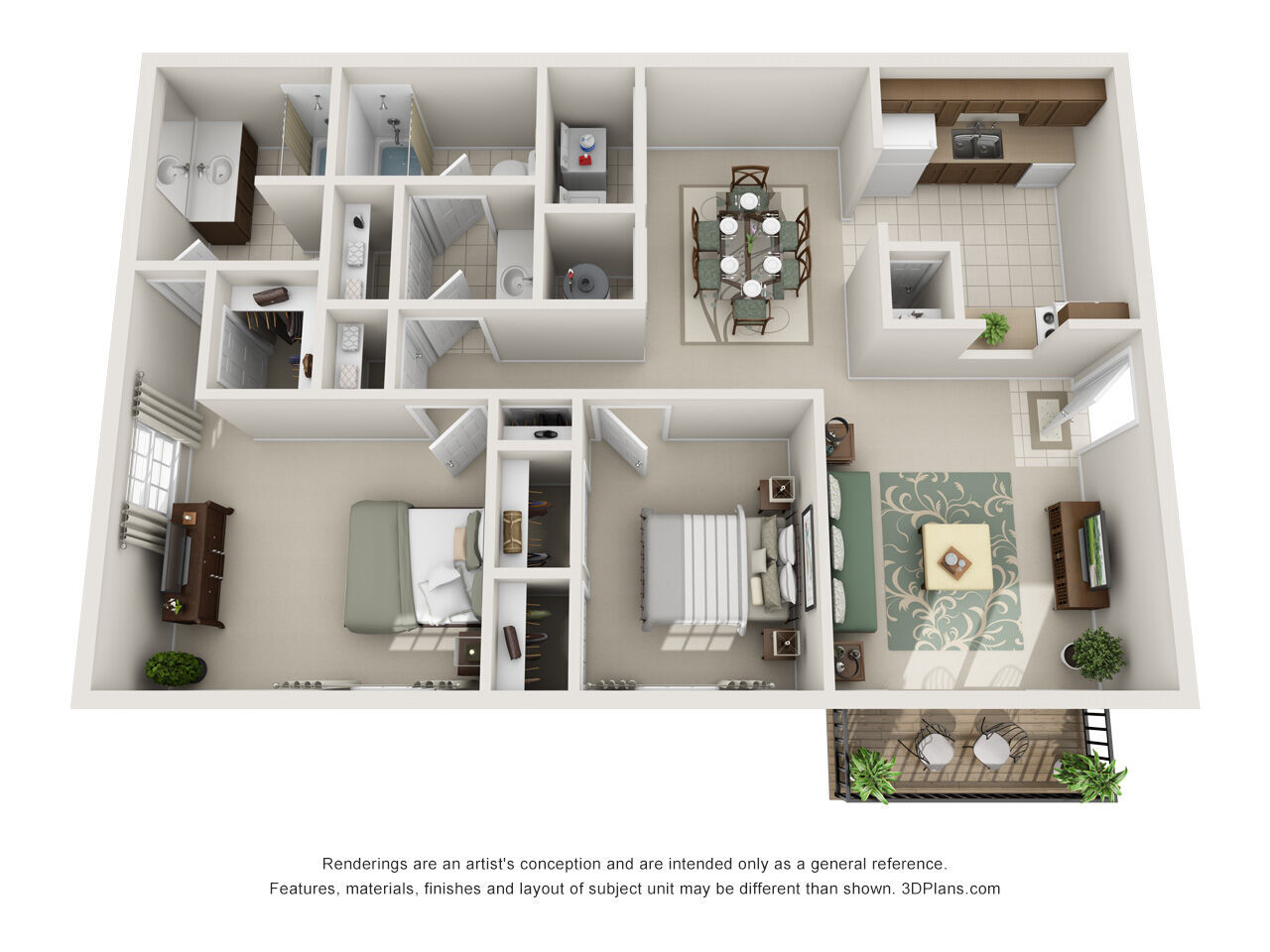 Connor Luxe floor plan