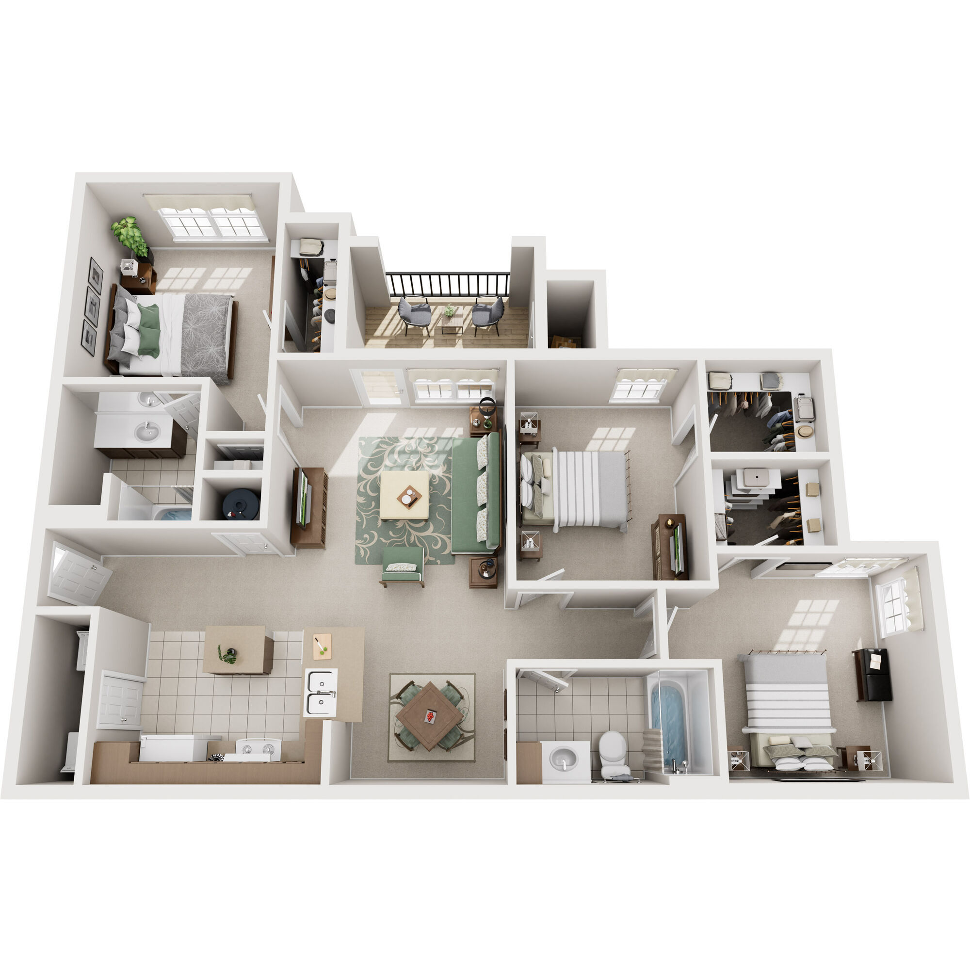 Courtney Luxe floor plan