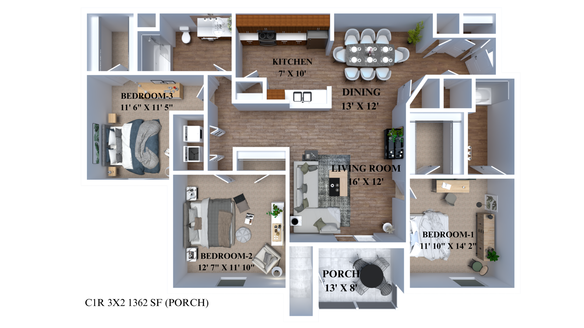 The Par floor plan