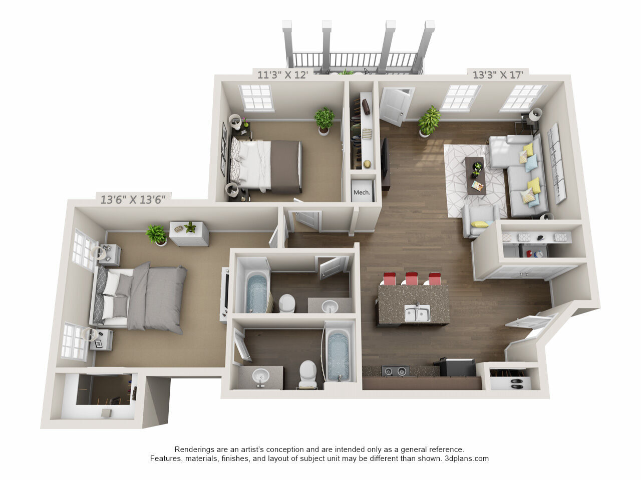 Lafayette floor plan