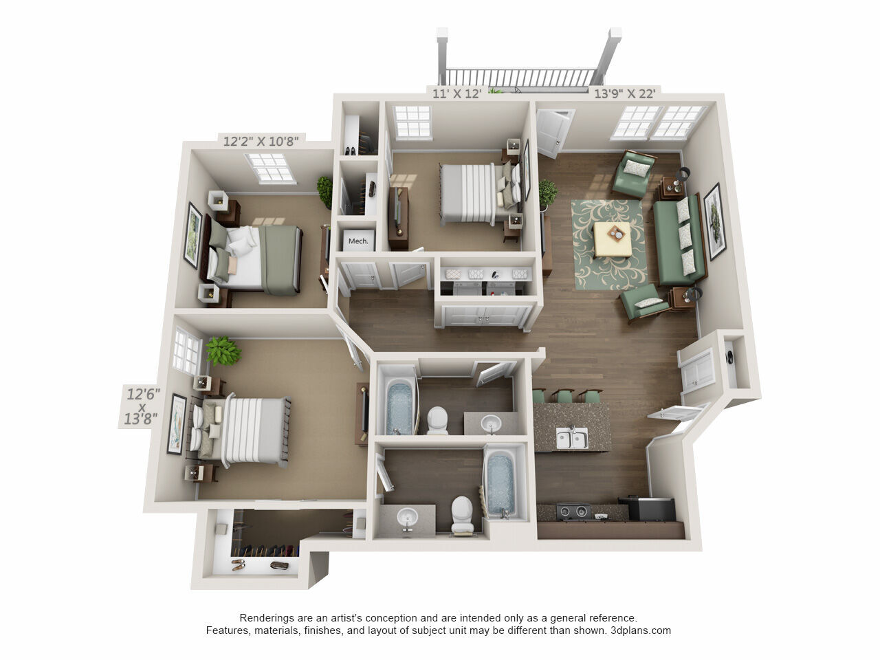 Trenton floor plan