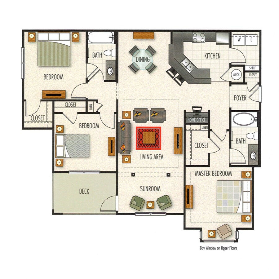 Cypress Point | Phase I floor plan