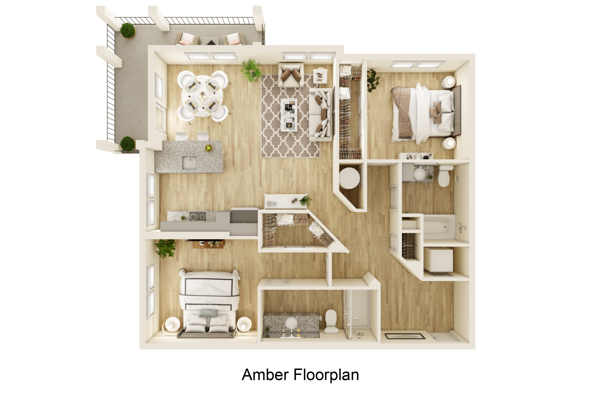 Amber floor plan