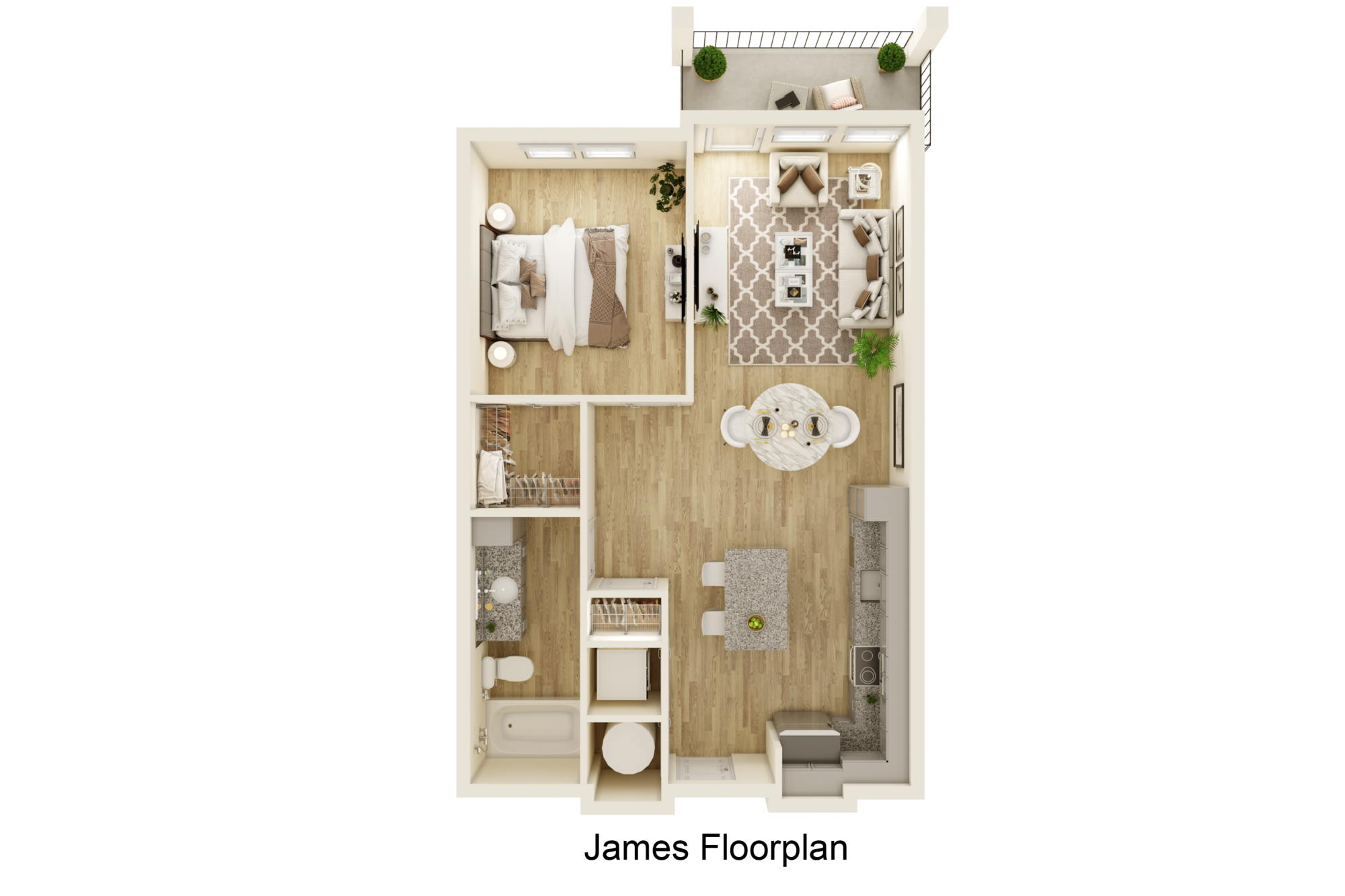 James floor plan