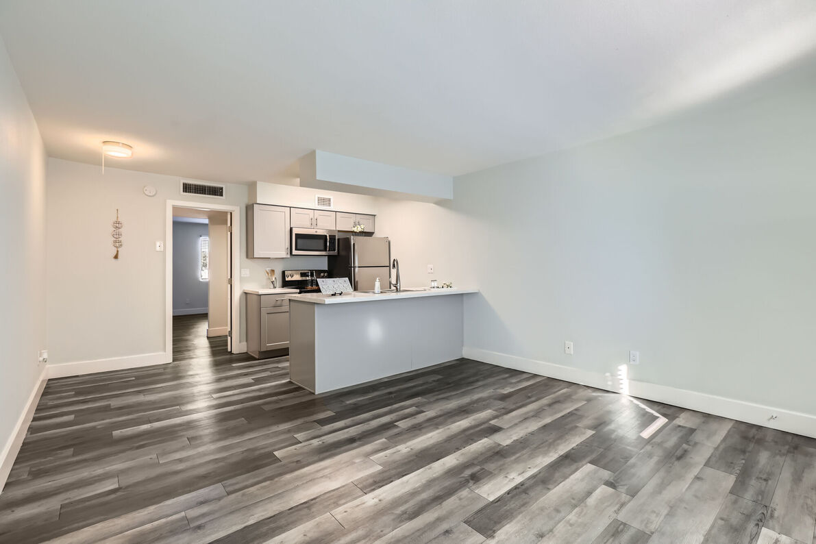 Ava North & South living room to kitchen view - Phoenix, AZ