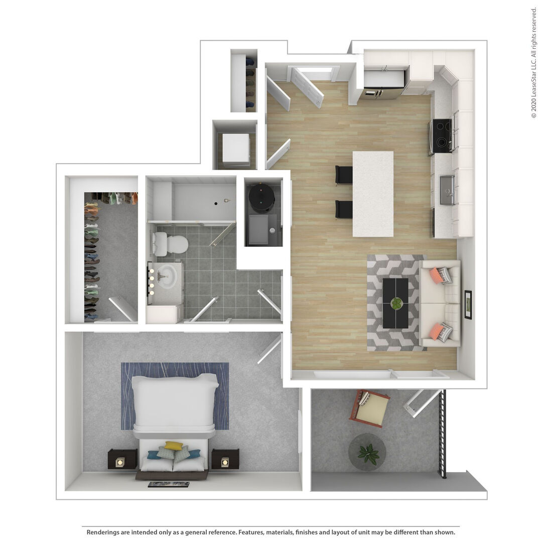 1 Bedroom Apartment – 1100 Market Street #4037, Dresher, PA 19025