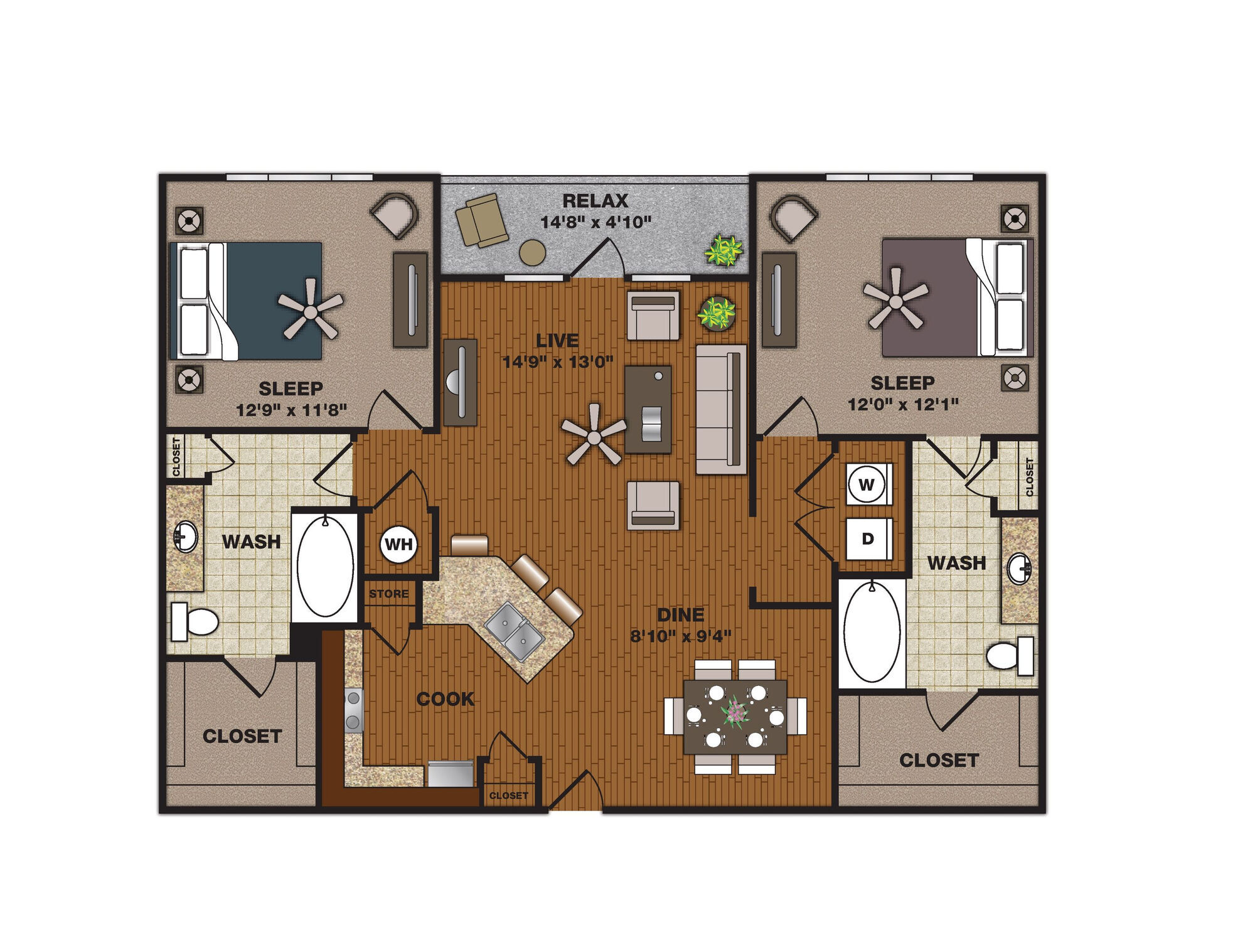 B2 floor plan