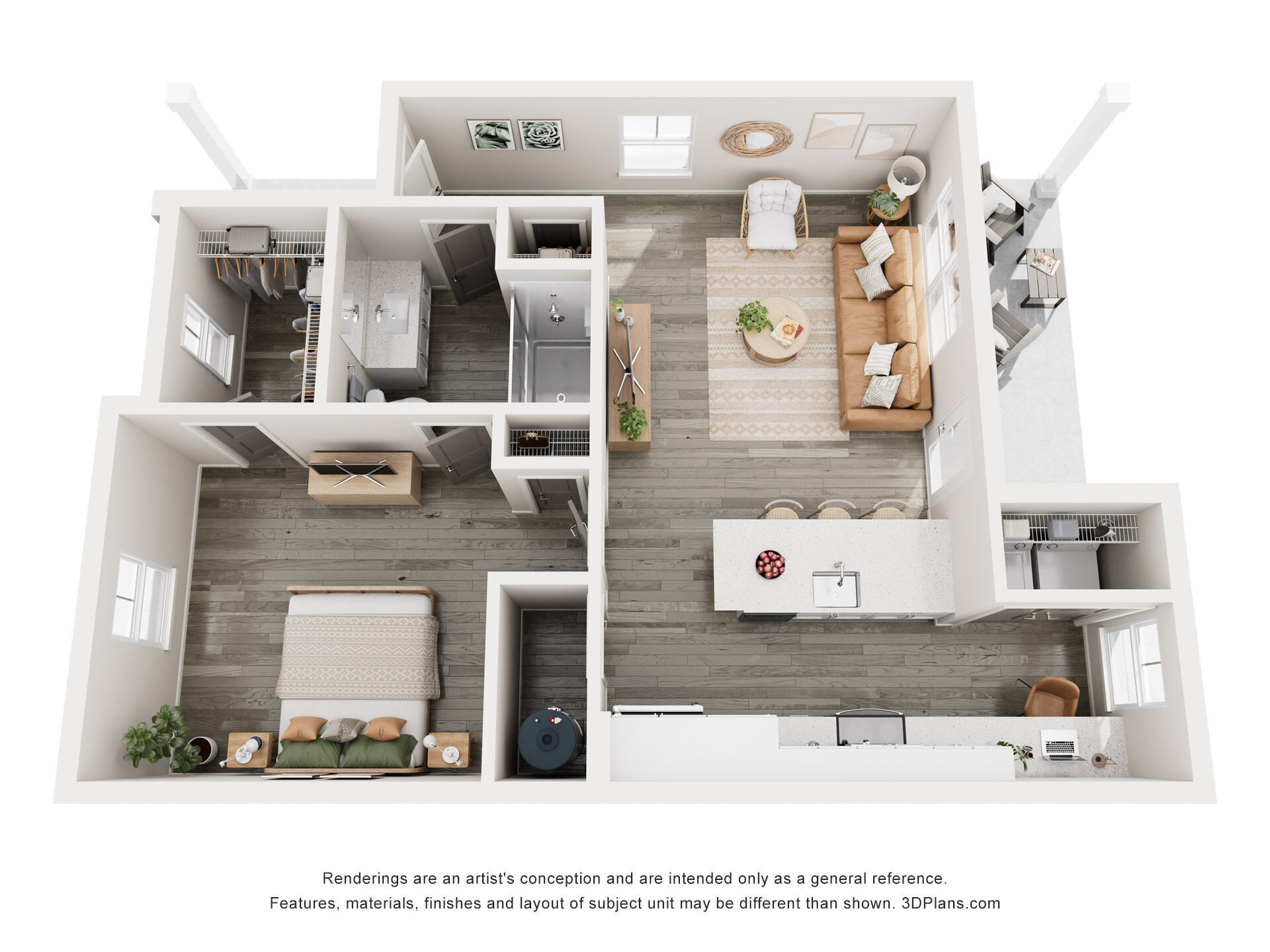 A2 floor plan