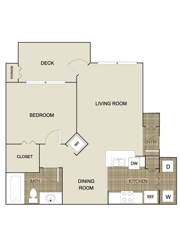A1 floor plan