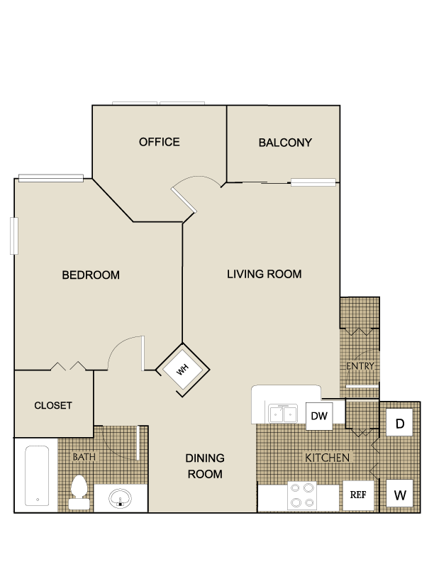 A2 floor plan