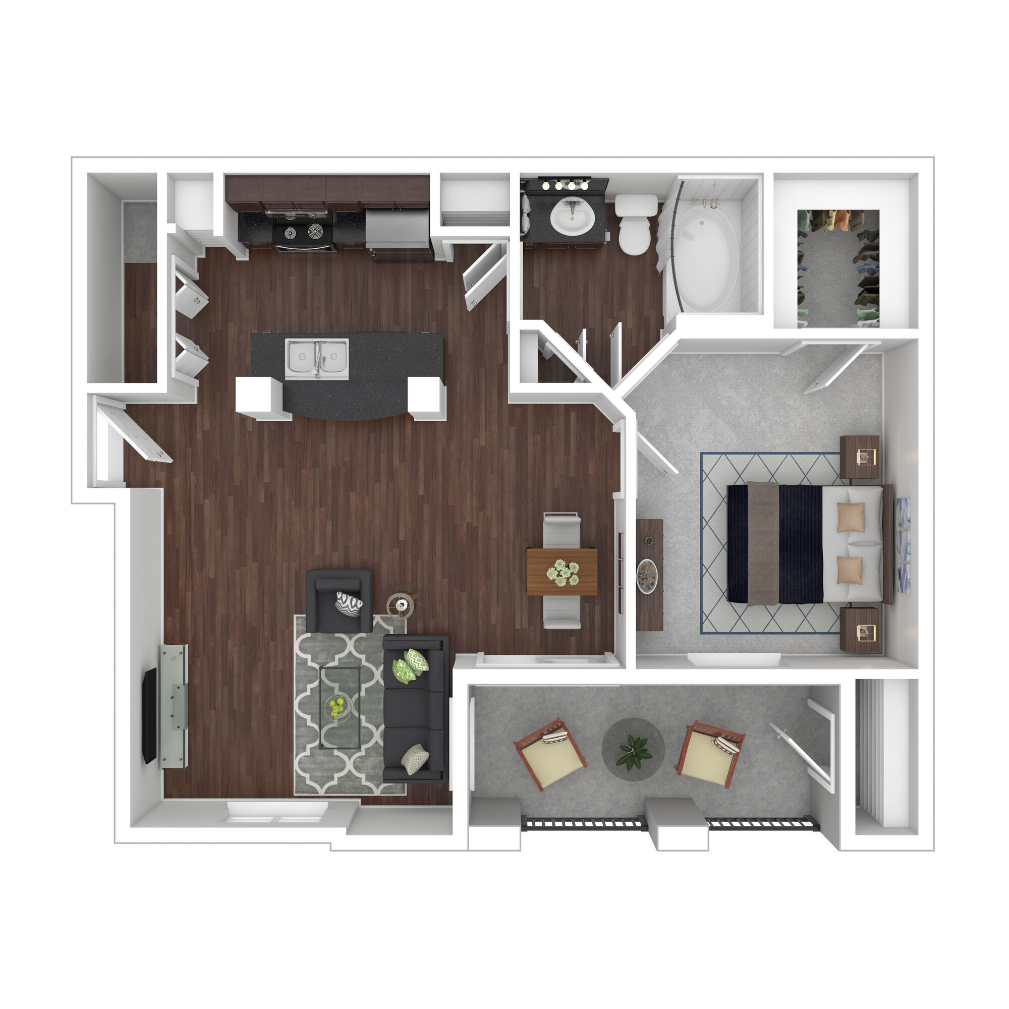 A2 floor plan