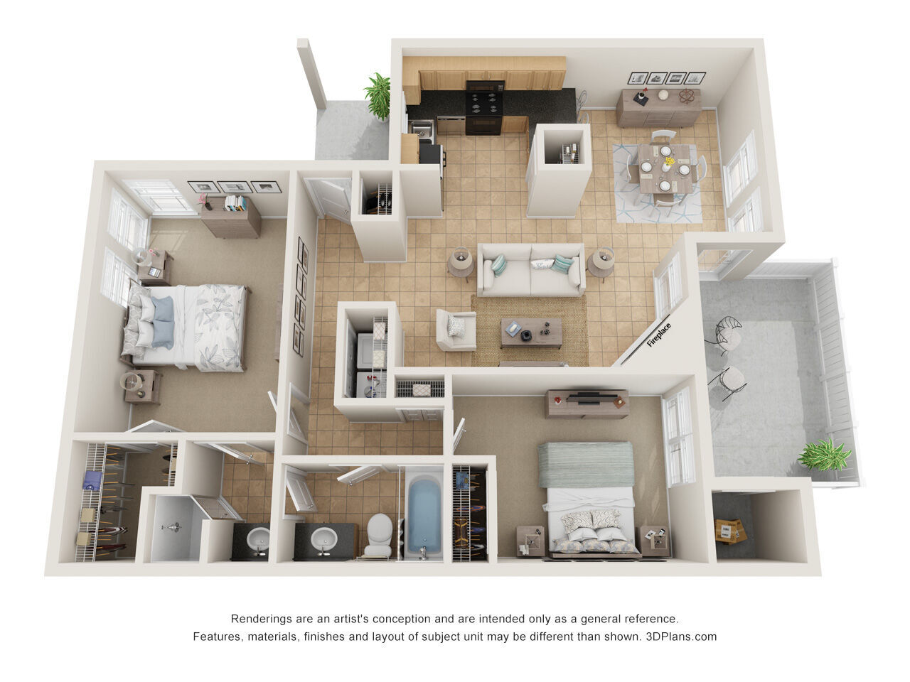 Glen Premium floor plan