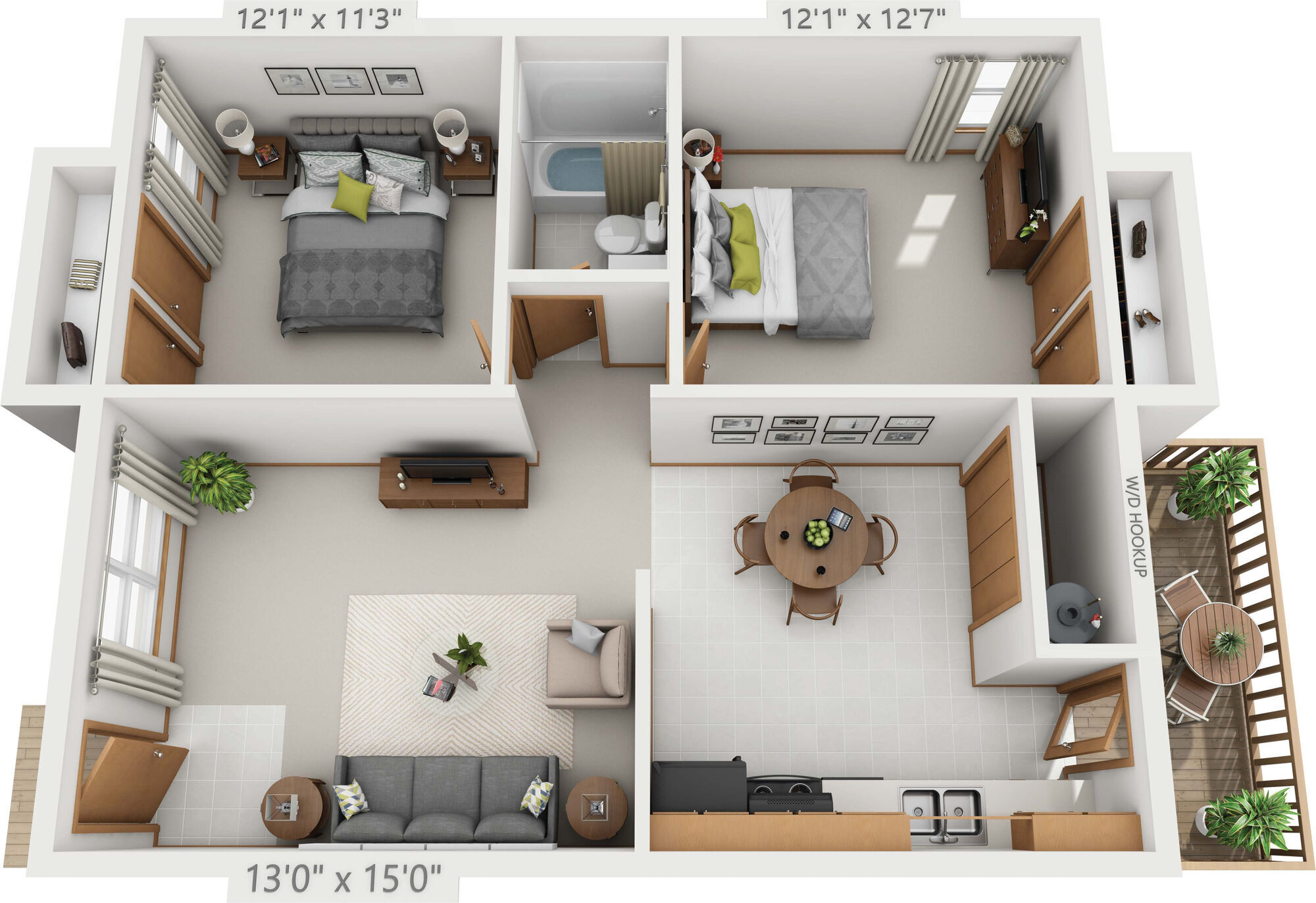 Caldwell floor plan