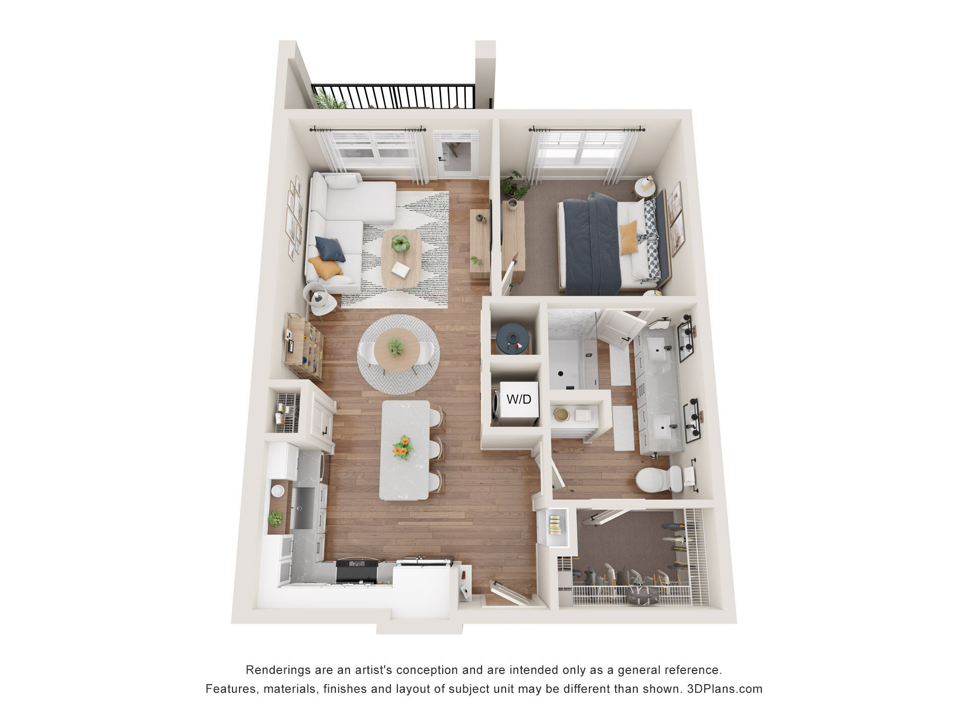 A1 Shower floor plan