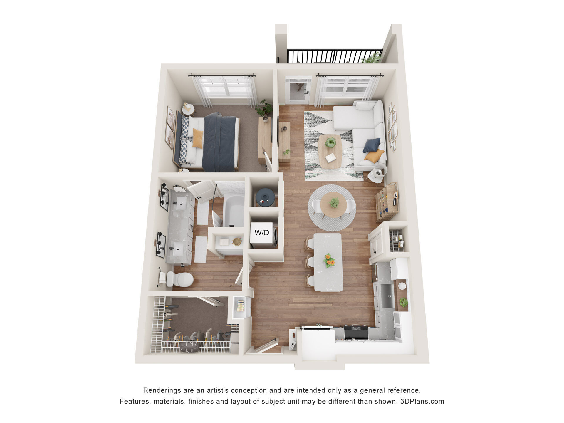 A1 Tub floor plan