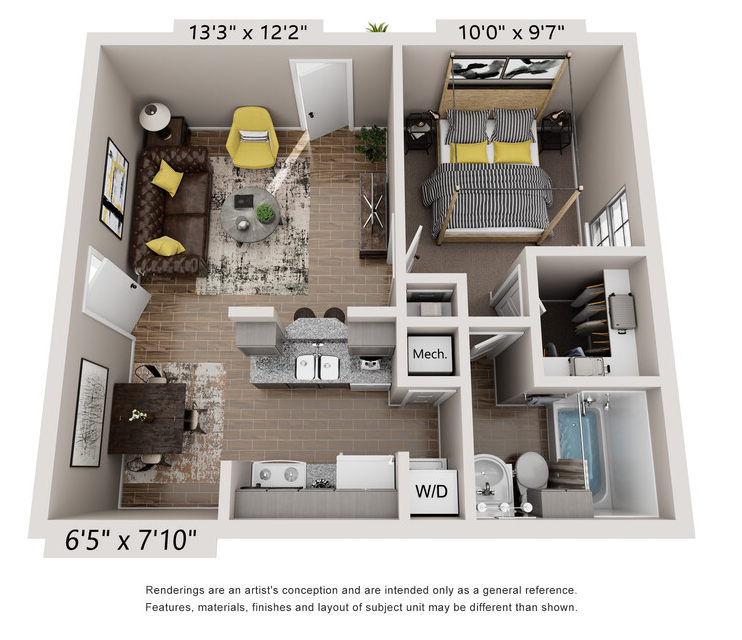 A2 floor plan