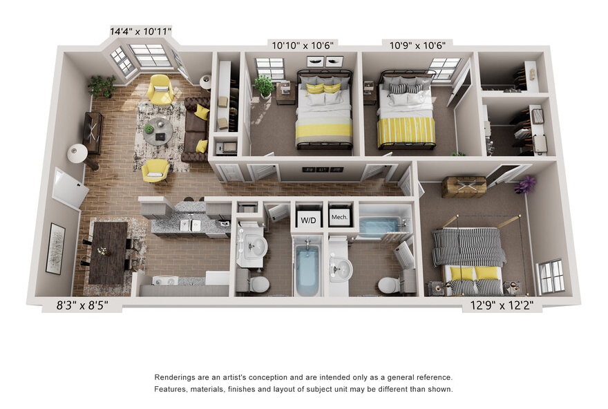 C1 floor plan