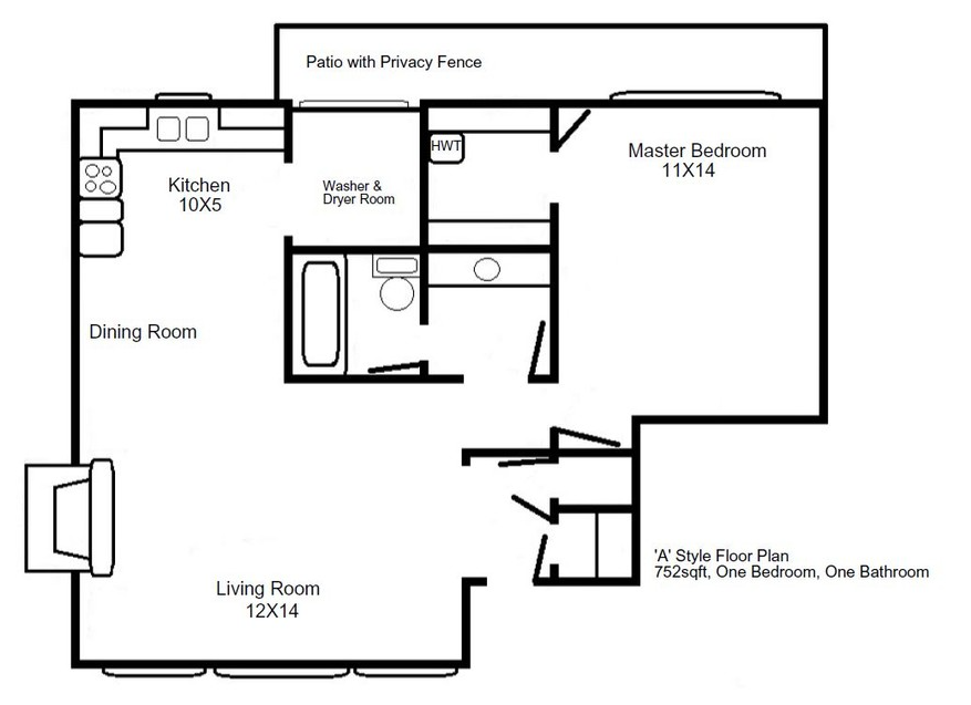 A1 floor plan