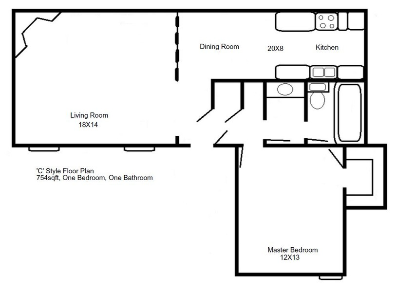 A2 floor plan