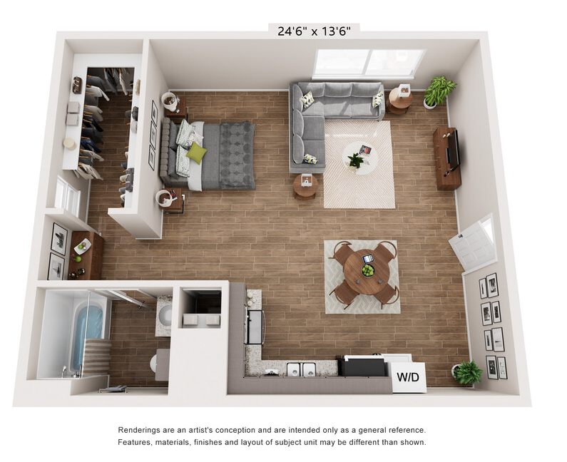 Studio floor plan