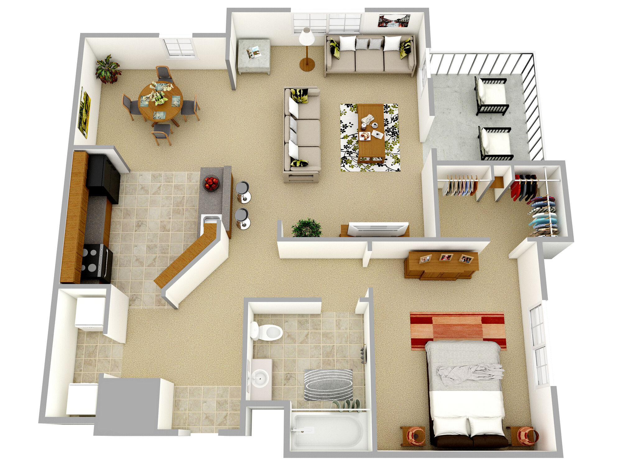 Hickory floor plan