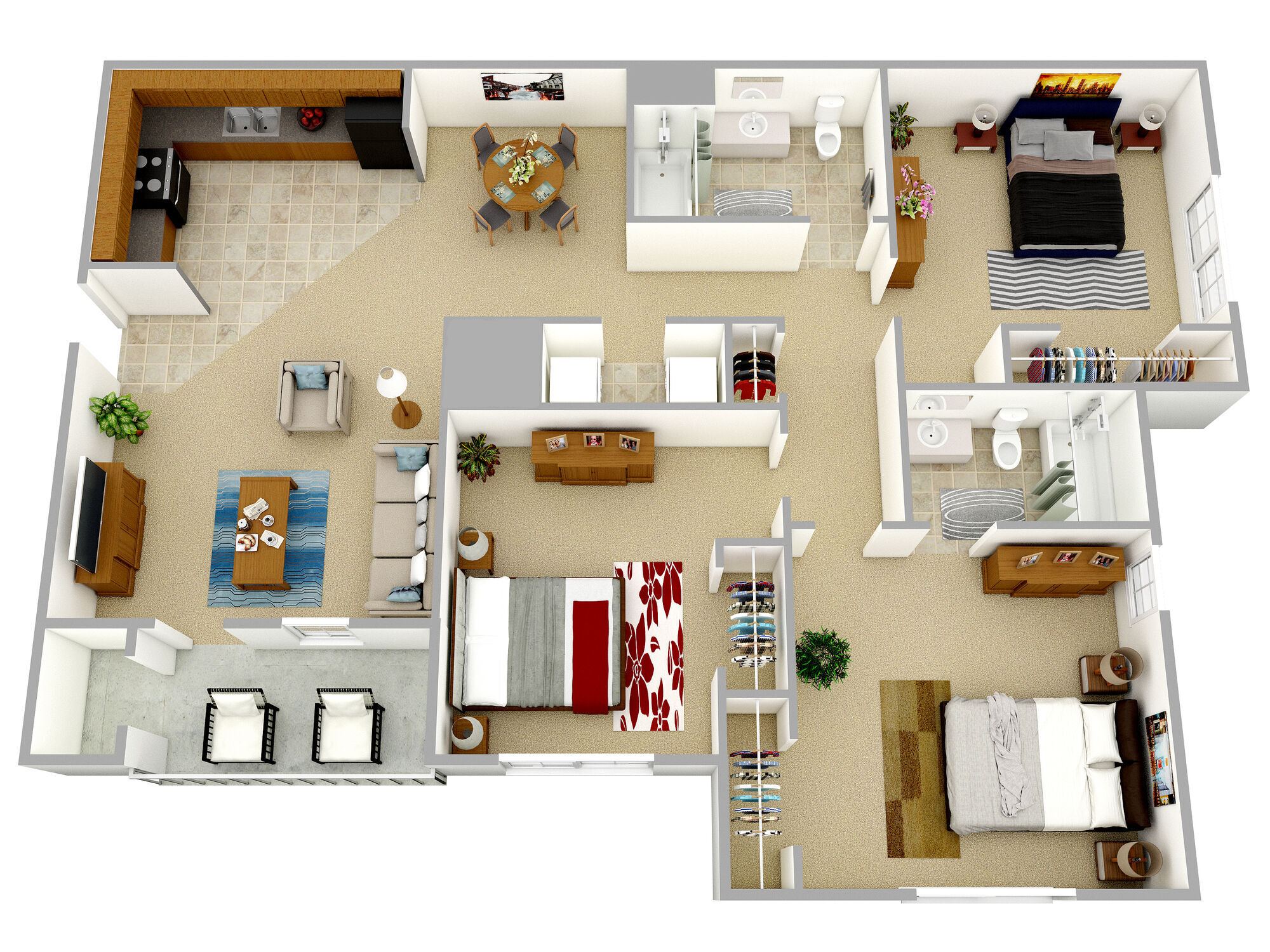 Poplar floor plan