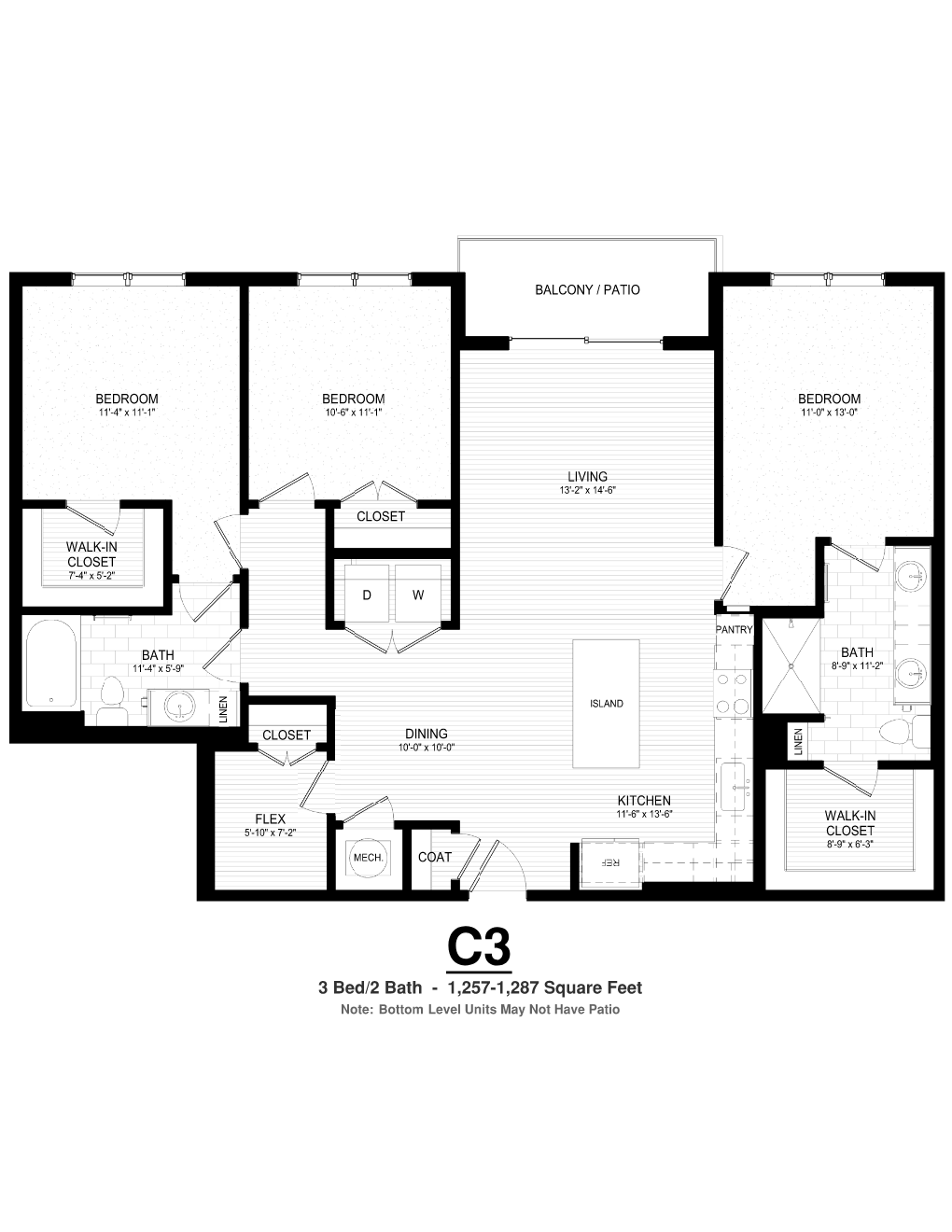 C3 floor plan