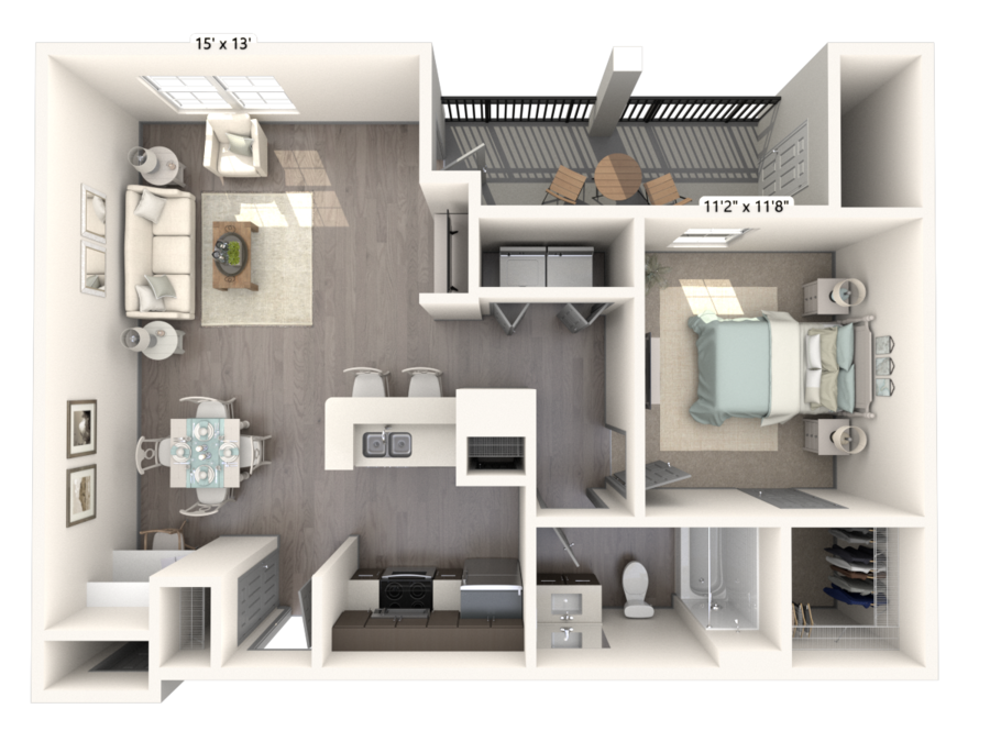 A2 floor plan