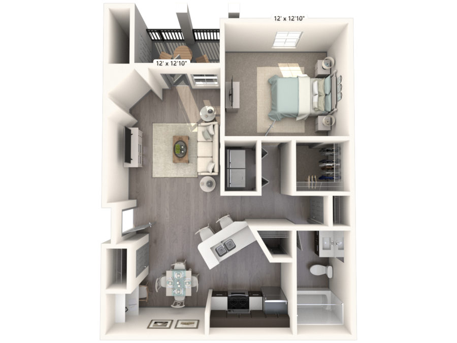 A4 floor plan