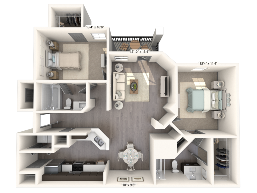 B2 floor plan