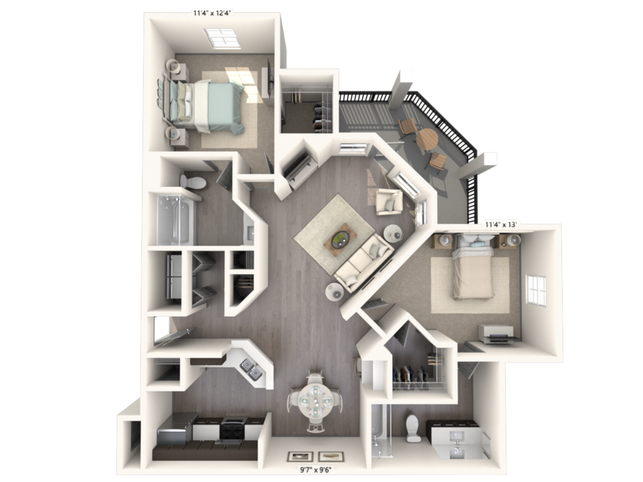 B3 floor plan